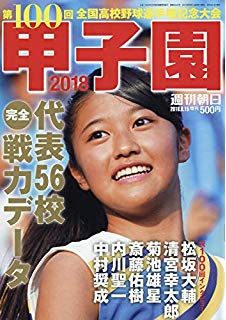 週刊朝日甲子園 表紙のチアガールがかわいいけど誰なのか